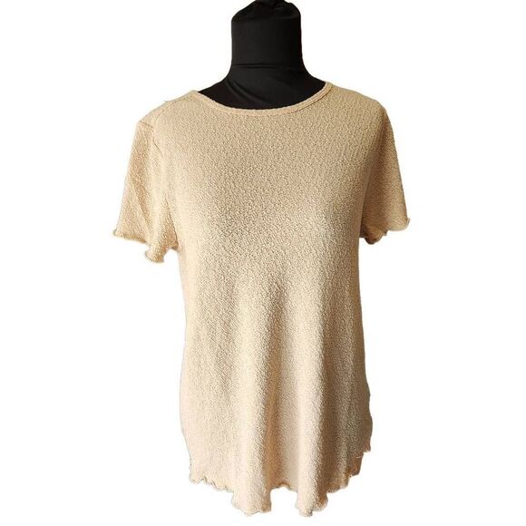 NWT Womens Textured T Shirt Size 1X - Picture 1 of 10
